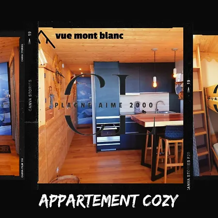 Apartamento Cozy Luxe 2 étoiles Panorama Imprenable - Paquebot Des Neiges - Pied Des Pistes - Paradiski La Plagne