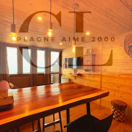 דירה Cozy Luxe Et Panorama Imprenable - Paquebot Des Neiges - Pied Des Pistes - Paradiski לה פלאנייה